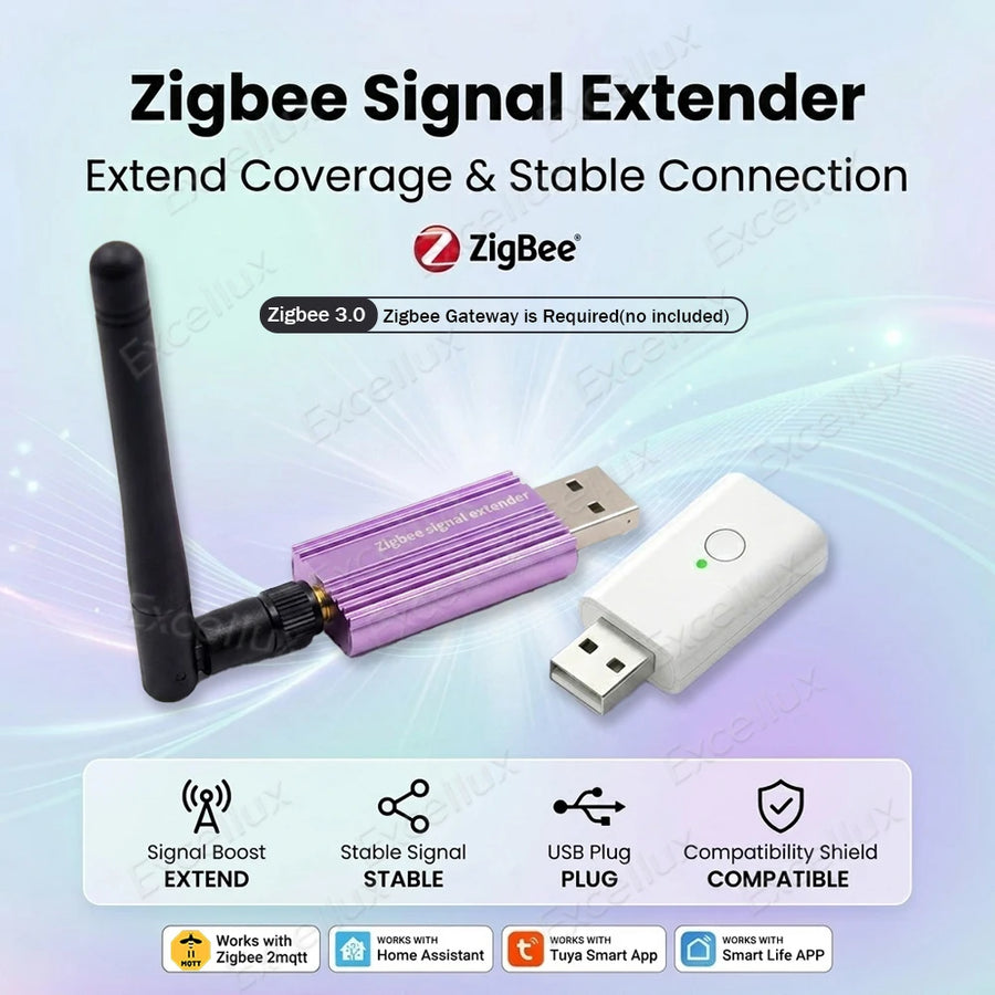 Voltexa ZigBee Extender — Whole-Home Smart Coverage, Zero Dead Zones