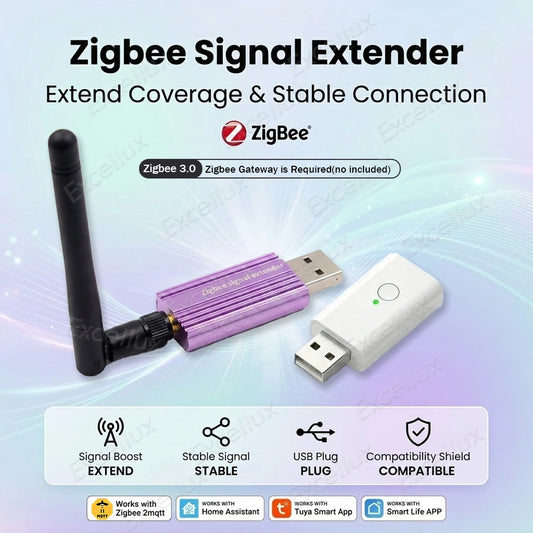 Voltexa ZigBee Extender — Whole-Home Smart Coverage, Zero Dead Zones